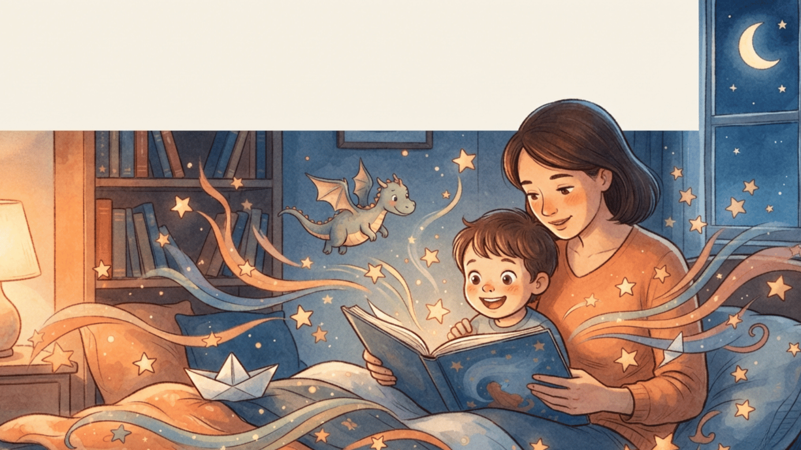 Illustration for a children's book being hand-drawn
